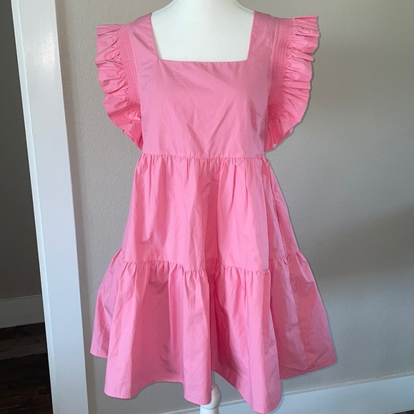 English Factory Dresses & Skirts - English Factory Pink Dress Size S